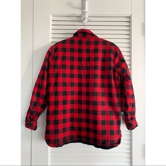 Current Elliot Buffalo Plaid Workman Shirt Jacket - Picture 7 of 8